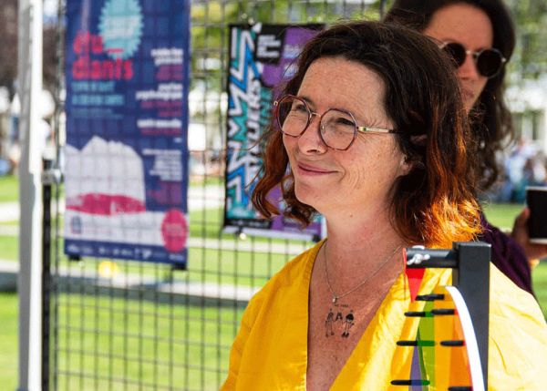 Photo : Edwige Jarnac, infirmière à l'Espace santé étudiant © Gautier Dufau