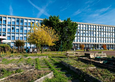 Photo Communal gardens on the Périgord campus © Gautier Dufau