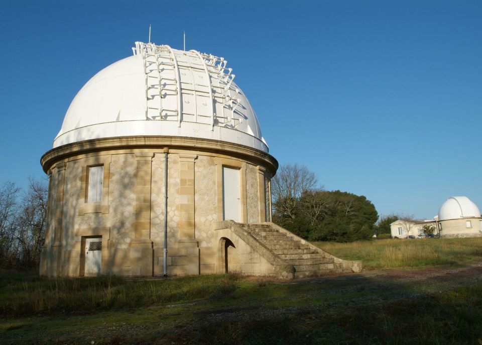 Coupole de la grande lunette équatoriale de l’architecte Miailhe (1881) © Université de Bordeaux 